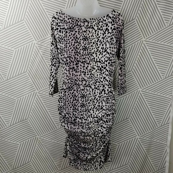 Jennifer Lopez Ruched Dress size Medium sexy - Picture 2 of 5